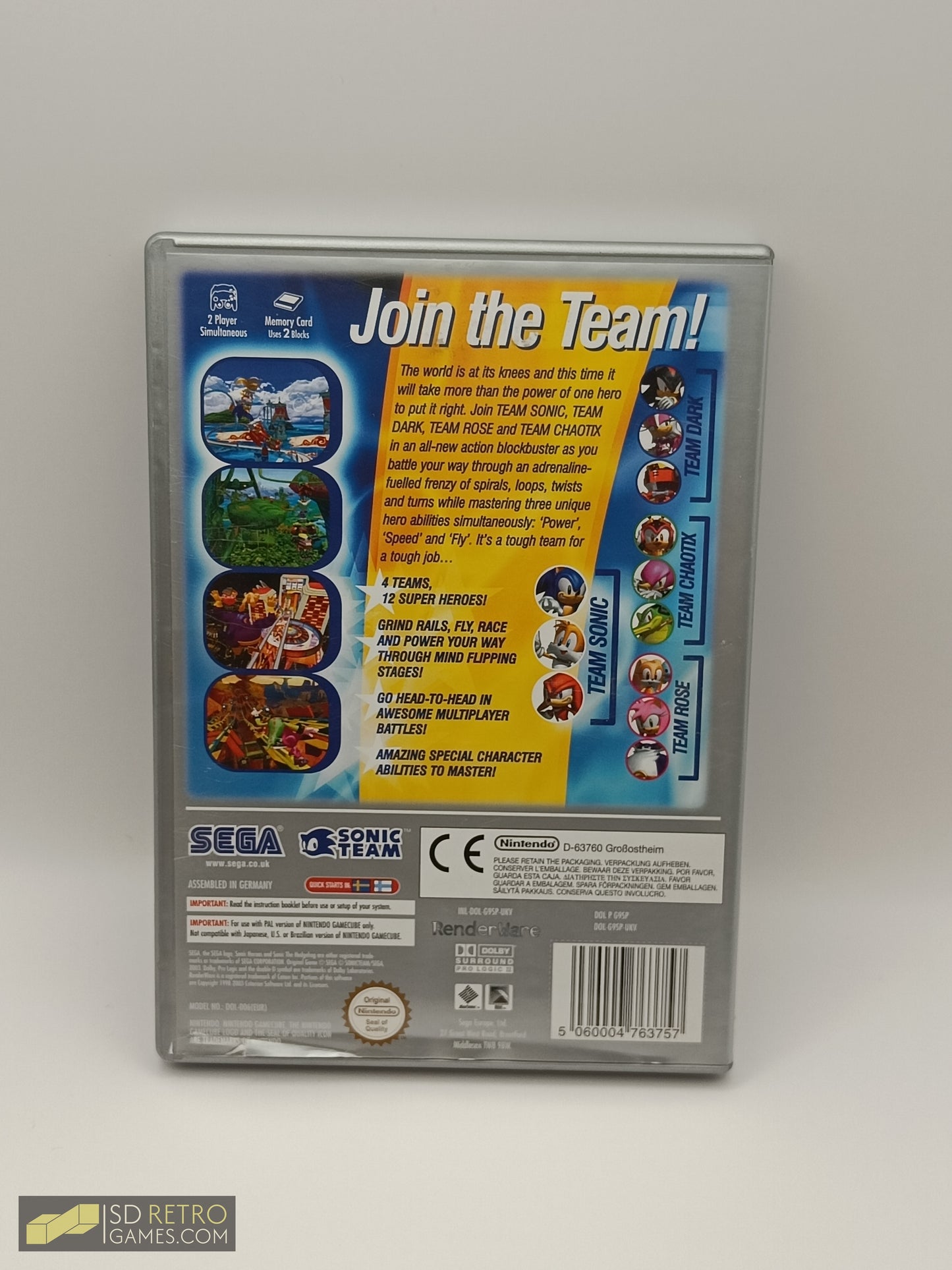 Sonic Heroes - GameCube